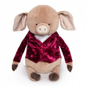 Ps28-009 Игрушка мягконабивная Свин Патрик Бэкон