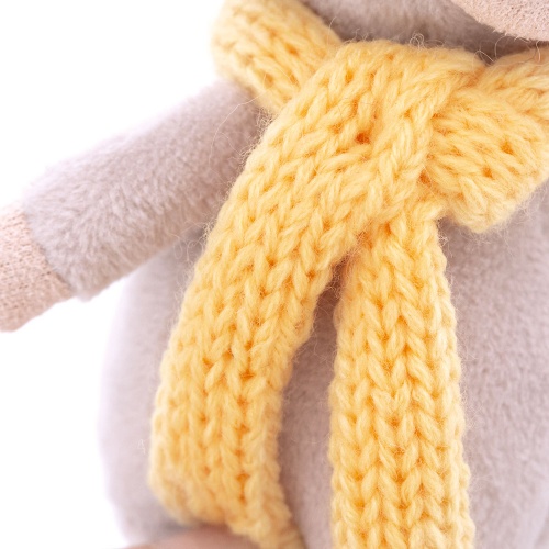 2120/12 Игрушка мягконабивная Бычок Гаврюша в шарфике 12 