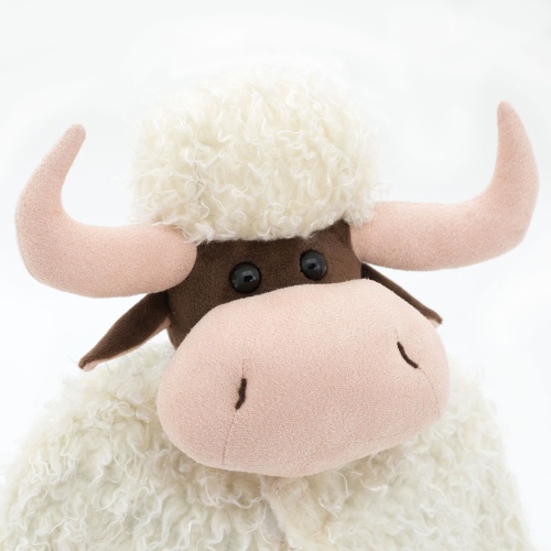 2107/30 Игрушка мягконабивная Бык Джигит 30