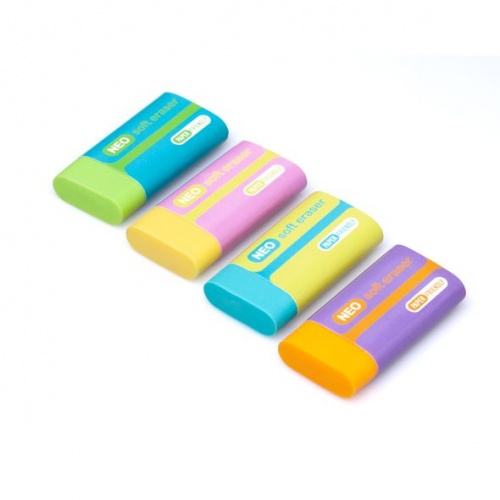 ER_059367 Ластик экоPVC Hatber NEO  в картонной Дисплей-витрине