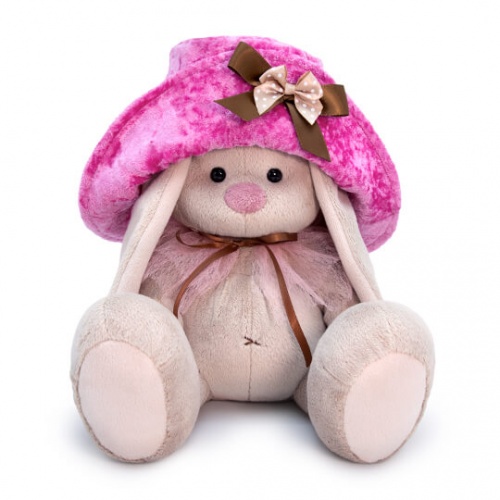 SidS-367 Игрушка мягконабивная Зайка Ми в шляпе (малый)