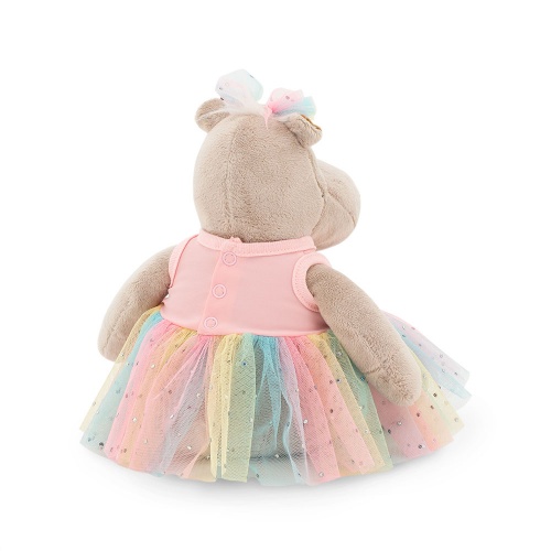 MC1997-70/20 Игрушка мягконабивная Бегемотик Принцесса: в розовом 20 