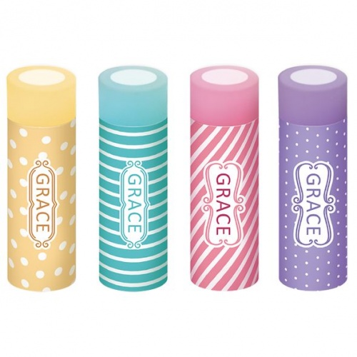 ER_062356 Ластик PVC Hatber серия Grace в картонной Дисплей-витрине