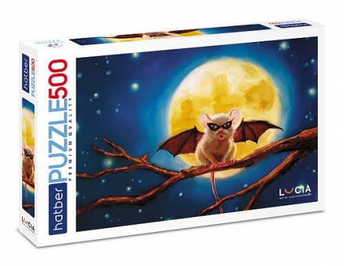 500ПЗ2_31215 "Premium" ПАЗЛЫ 500 элементов А2ф 480х330мм  -Узнай себя!-(Lucia Heffernan)