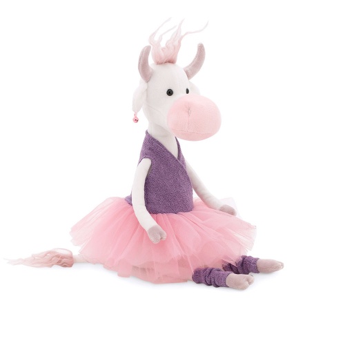 2125/25 Игрушка мягконабивная Коровка Майя 25 