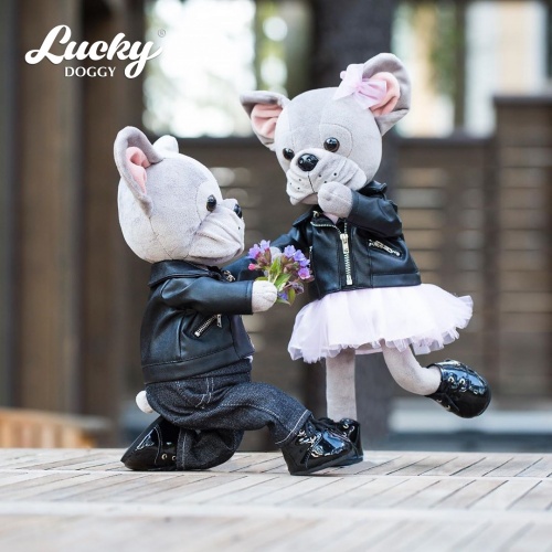 LD060 Игрушка мягконабивная Lucky Maxx: Крутой парень с каркасом 37