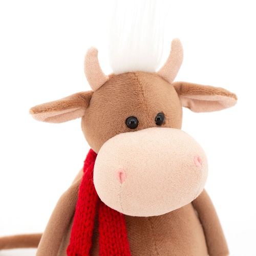 2104/15 Игрушка мягконабивная Бычок Сеня 15 