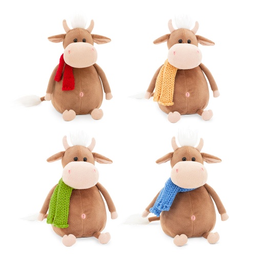 2104/15 Игрушка мягконабивная Бычок Сеня 15 