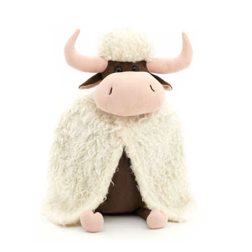 2107/30 Игрушка мягконабивная Бык Джигит 30