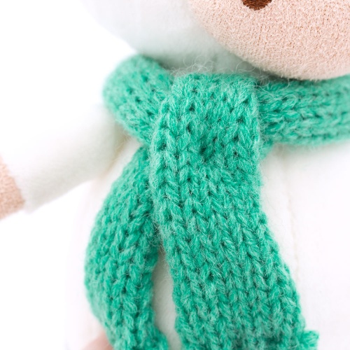 2120/12 Игрушка мягконабивная Бычок Гаврюша в шарфике 12 