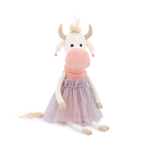 2123/25 Игрушка мягконабивная Коровка Софи 25 