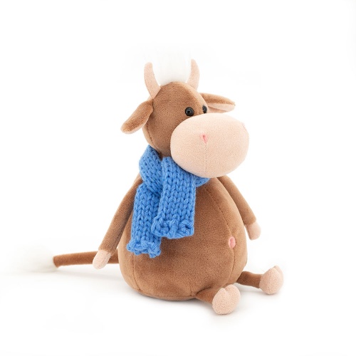 2104/15 Игрушка мягконабивная Бычок Сеня 15 