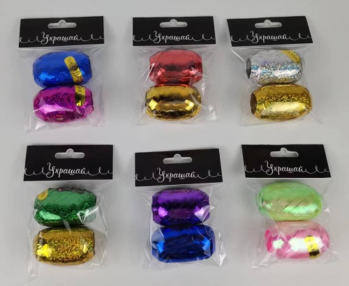 0710.145 Набор декоративных лент для упаковки подарка, 90х140