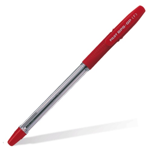 BPS-GP-F (R) Ручка шариковая PILOT BPS-GP красная 0,7мм
