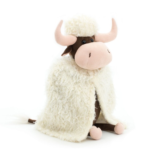 2107/40 Игрушка мягконабивная Бык Джигит 40 