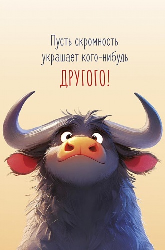 0480.337 Пусть скромность украшает кого-нибудь другого!