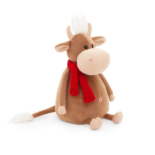 2104/15 Игрушка мягконабивная Бычок Сеня 15 