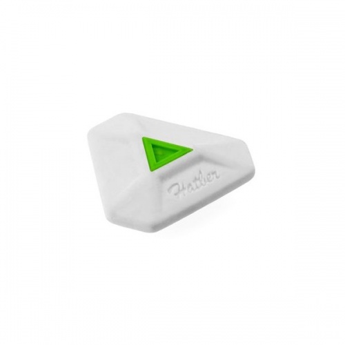 40BL_14249 Ластик из термопластичной резины Hatber ECO 40х35х10мм с центровкой малый в инд.упак.с е