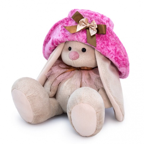 SidS-367 Игрушка мягконабивная Зайка Ми в шляпе (малый)