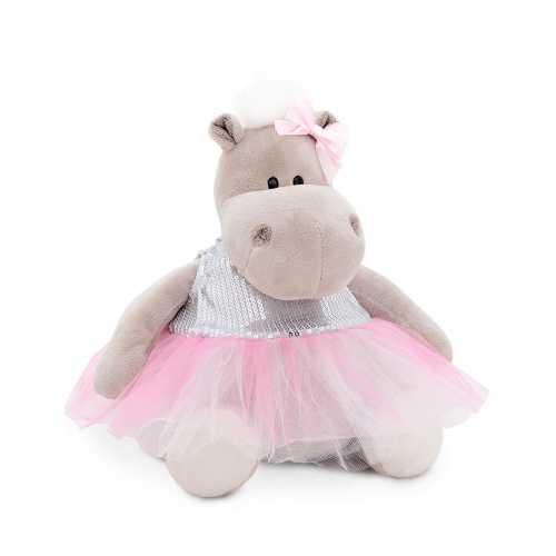 MC1997-91/20 Игрушка мягконабивная Бегемотик: Зефирка 20 