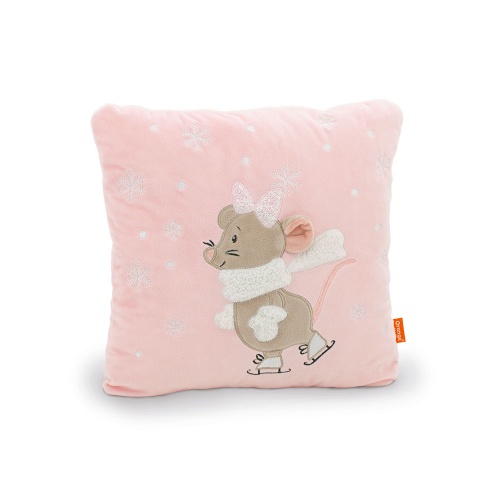9046/35 Подушка Мышка: Мила на катке 35